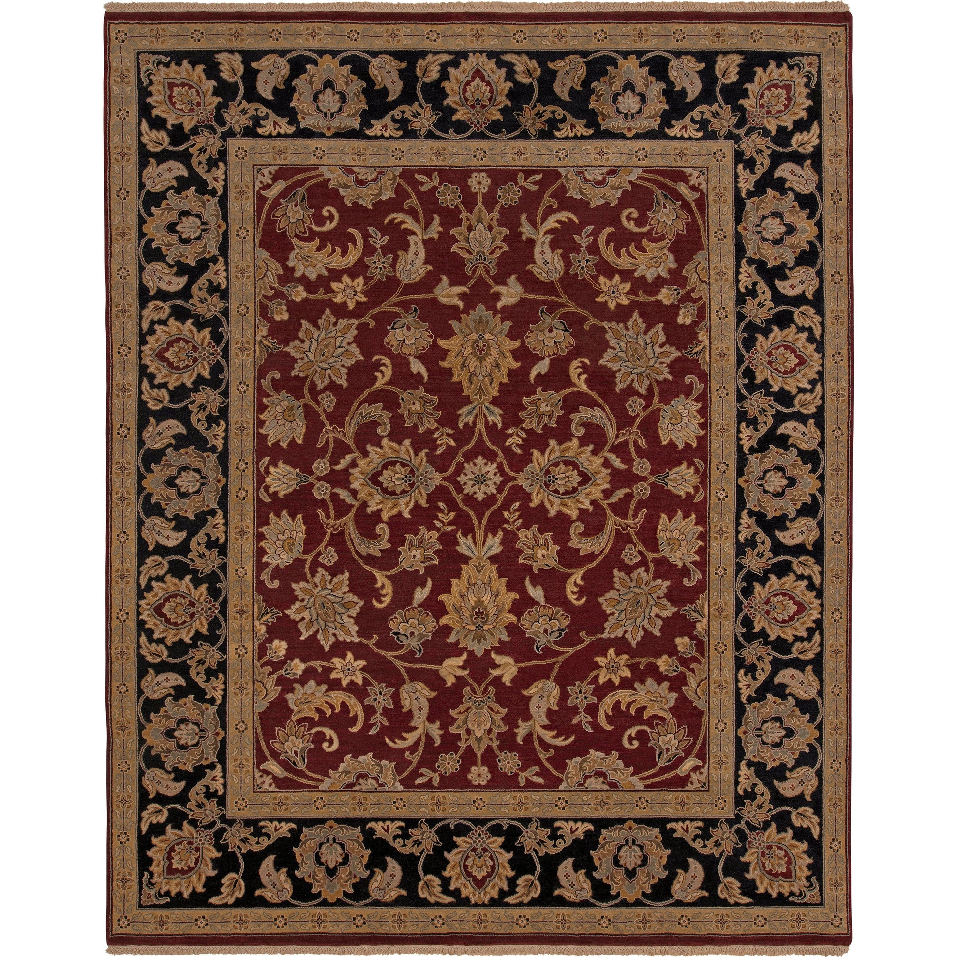 Dinar Rug - 11969 by Surya in black, oatmeal, olive, dark brown. Made from unique in a unique style.