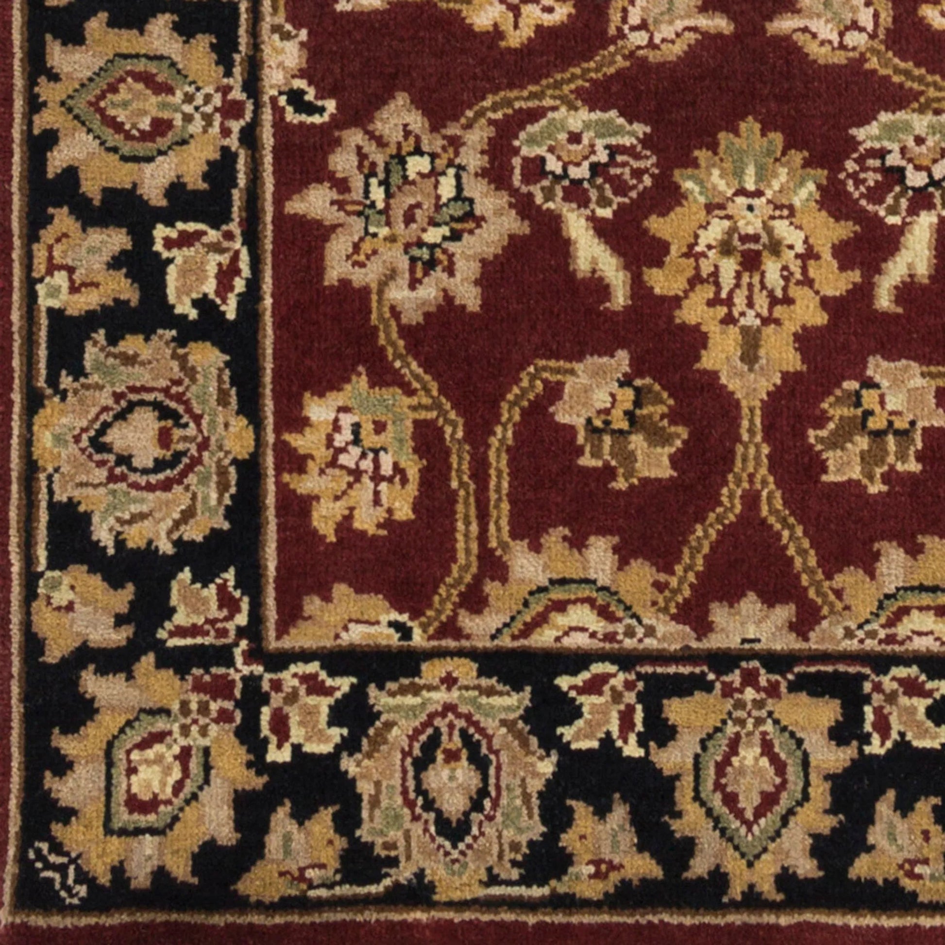 Dinar Rug - 11969 by Surya in black, oatmeal, olive, dark brown. Made from unique in a unique style.