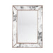 Dion Antique Mirror by Worlds Away. Made from hardwood solids, glass in a transitional style.