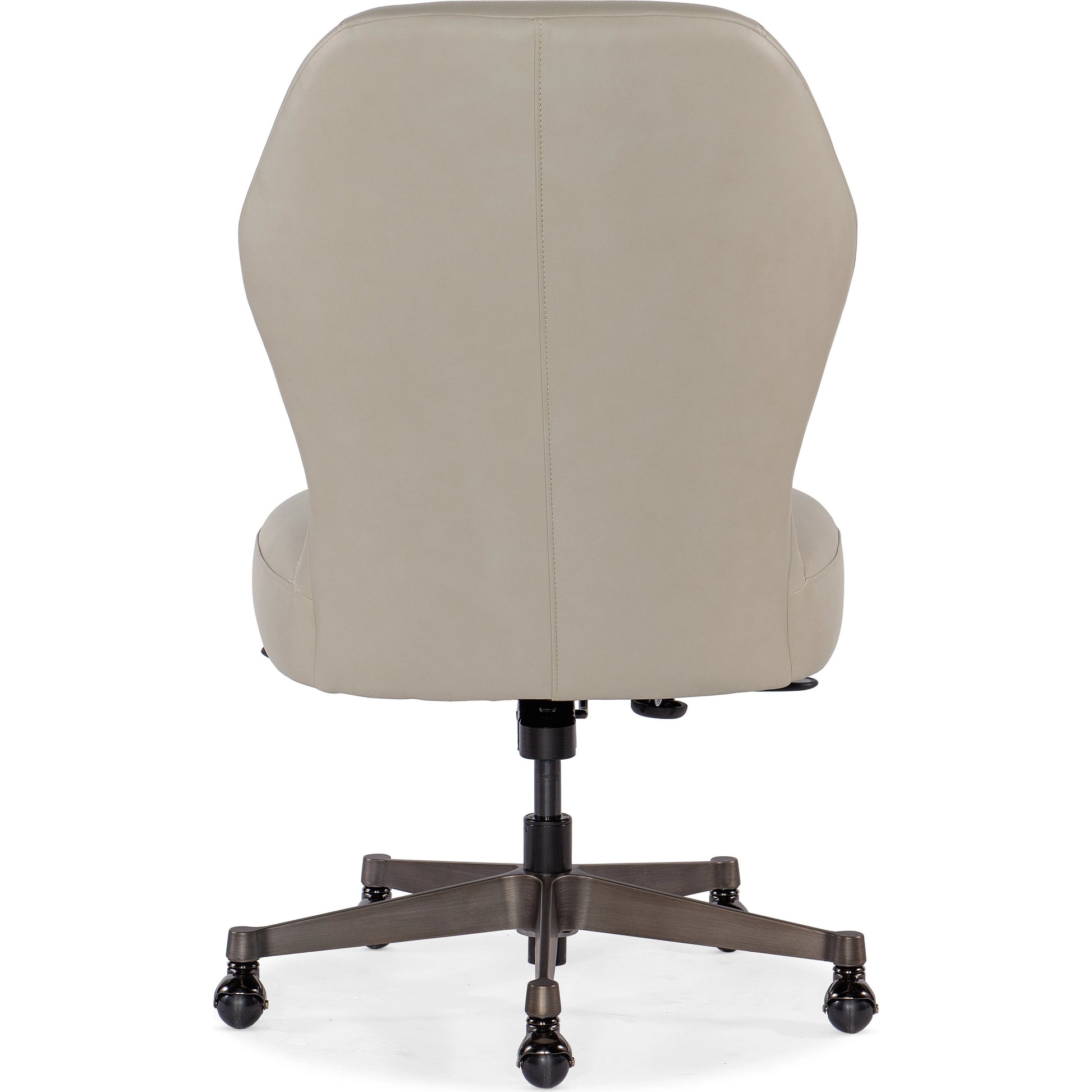 Executive Swivel Tilt Chair by Hooker Furniture in gunmetal. Made from unique in a modern style.