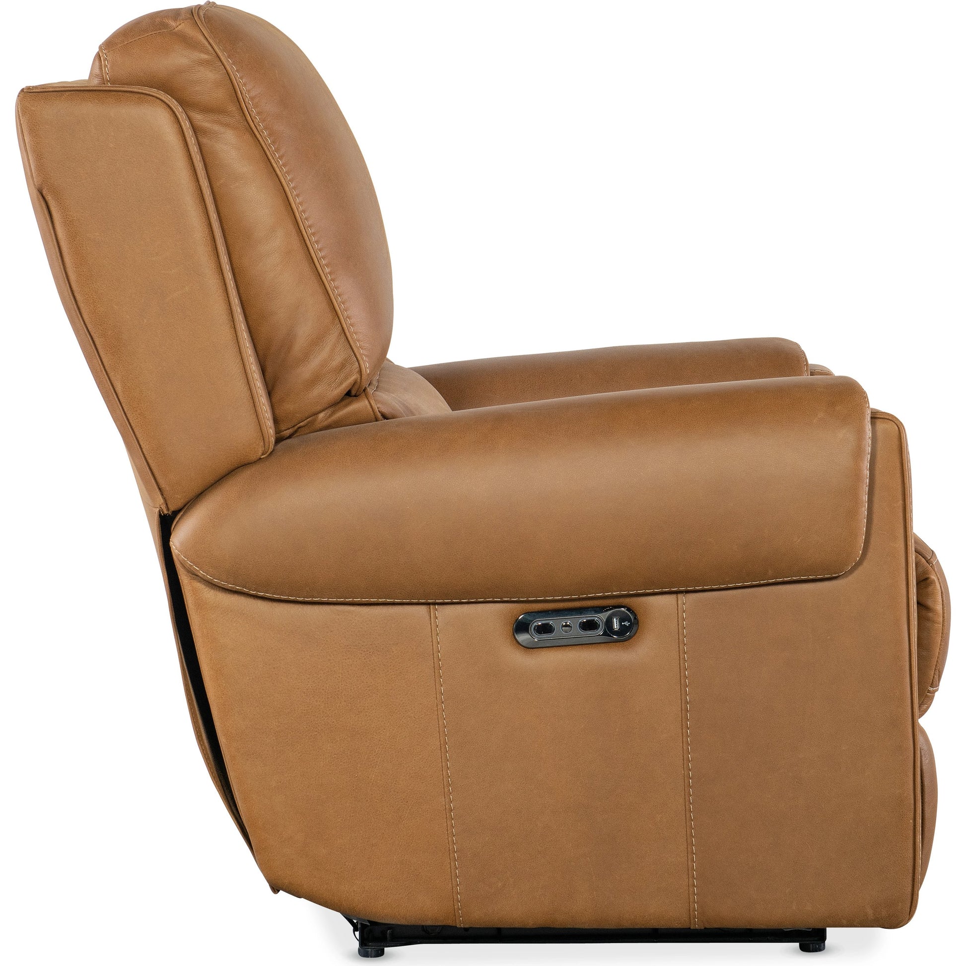 Somers Power Recliner by Hooker Furniture. Made from unique in a transitional style.