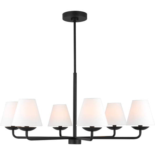 Albion Large Chandelier by Visual Comfort & Co.. Made from steel in a unique style.
