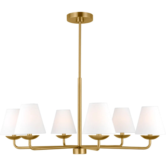 Albion Large Chandelier by Visual Comfort & Co.. Made from steel in a unique style.