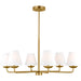 Albion Large Chandelier by Visual Comfort & Co.. Made from steel in a unique style.