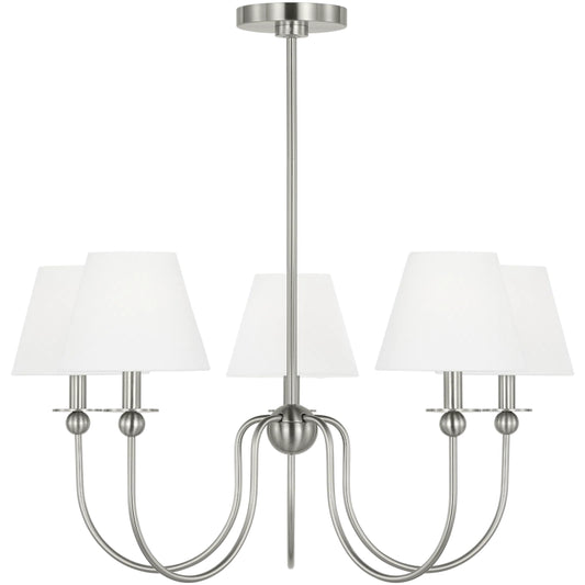 Elsay Chandelier by Visual Comfort & Co.. Made from steel in a transitional style.