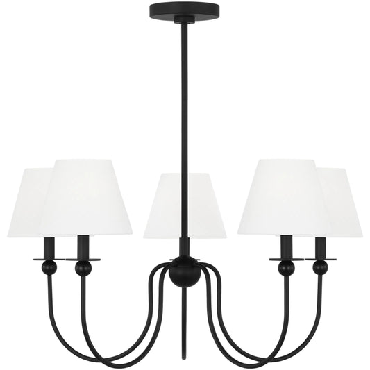 Elsay Chandelier by Visual Comfort & Co.. Made from steel in a transitional style.