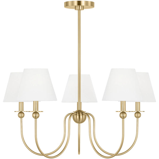 Elsay Chandelier by Visual Comfort & Co.. Made from steel in a transitional style.