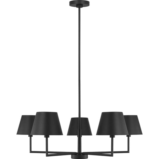 Ender Medium Chandelier by Visual Comfort & Co.. Made from steel in a modern style.
