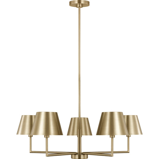 Ender Medium Chandelier by Visual Comfort & Co.. Made from steel in a modern style.