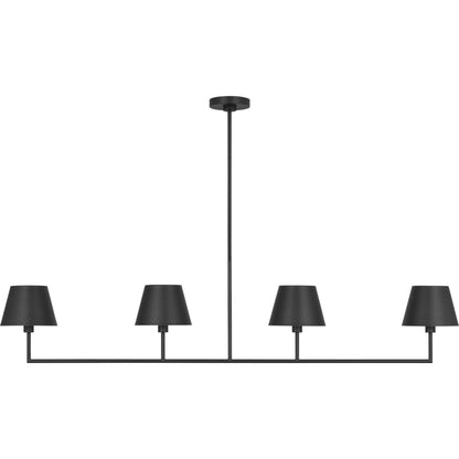 Ender Large Linear Chandelier by Visual Comfort & Co.. Made from steel in a modern style.