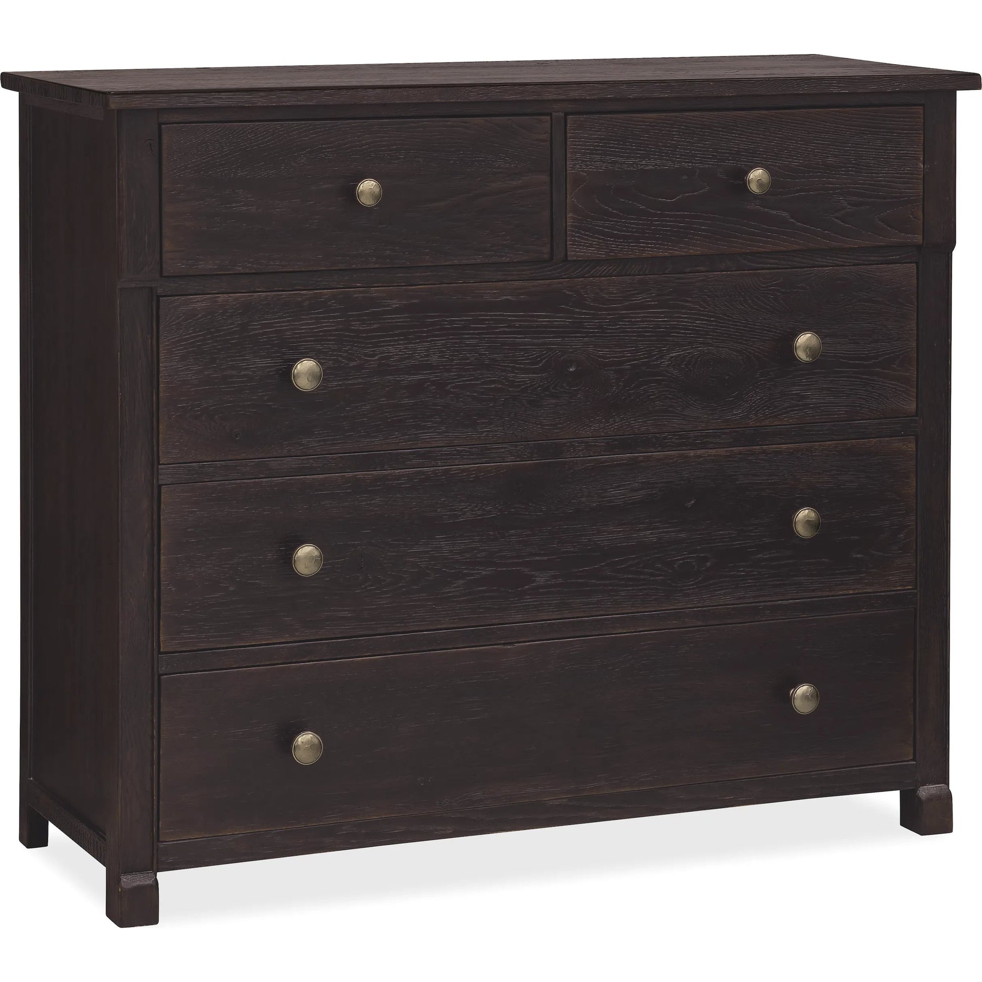 Driftwood Five-Drawer Chest by Hooker Furniture. Made from unique in a transitional style.