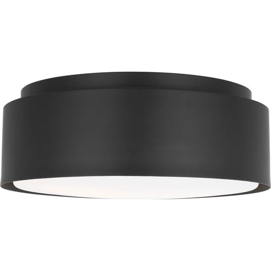 Dartmore Medium Flush Mount by Visual Comfort & Co.. Made from steel in a modern style.