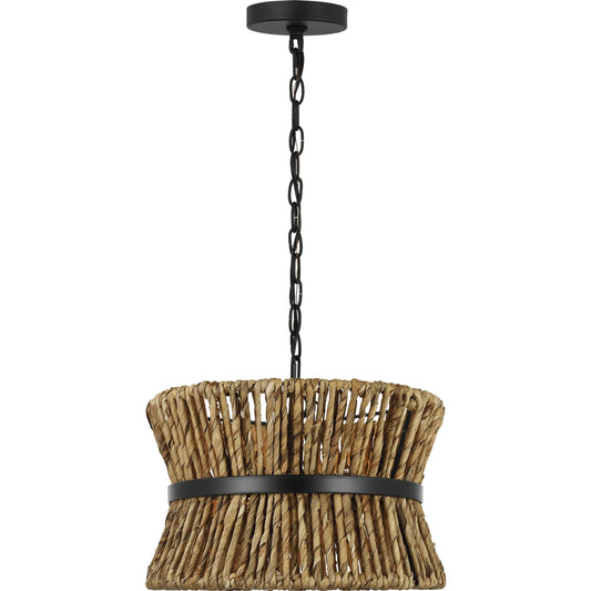 Thurlo Small Hanging Shade by Visual Comfort & Co.. Made from rope in a rustic style.