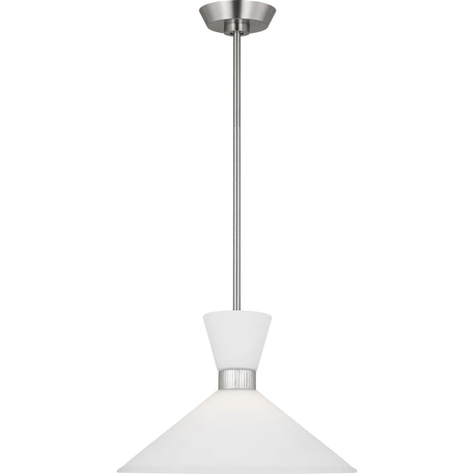 Belcarra Medium Pendant by Visual Comfort & Co.. Made from steel in a unique style.