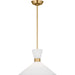 Belcarra Medium Pendant by Visual Comfort & Co.. Made from steel in a unique style.