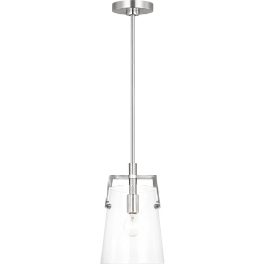 Crofton Pendant by Visual Comfort & Co.. Made from steel in a traditional style.
