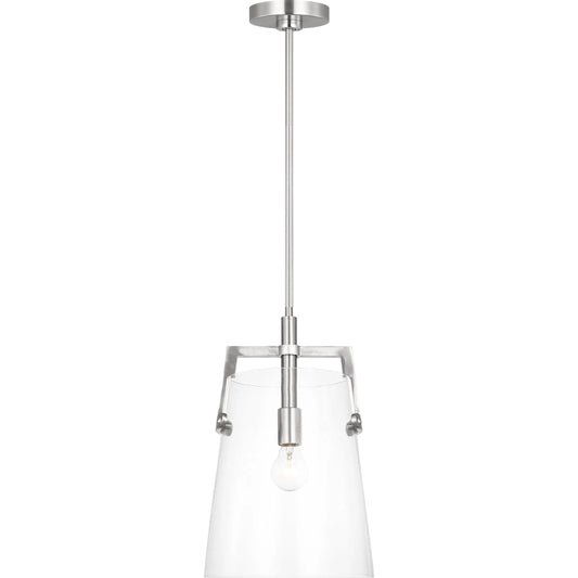 Crofton Pendant by Visual Comfort & Co.. Made from steel in a traditional style.