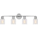 Sayward 4-Light Bath by Visual Comfort & Co.. Made from steel in a transitional style.