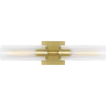 Sarita Double Sconce by Visual Comfort & Co.. Made from steel in a transitional style.