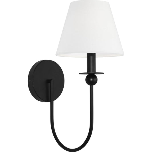 Elsay Small Sconce by Visual Comfort & Co.. Made from steel in a transitional style.
