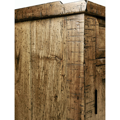 Casual Accents Medium Driftwood Credenza by Jonathan Charles in medium driftwood. Made from acacia in a modern style.
