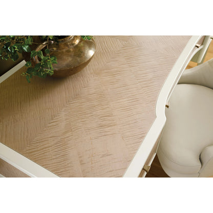 Hera Writing Desk by Hooker Furniture in whites, creams, beiges and almond white, maple. Made from unique in a transitional style.