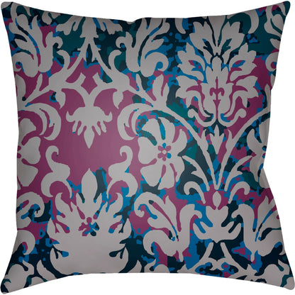 Moody Damask Pillow - 30083 by Livabliss. Made from front: 100% polyester, back: 100% polyester in a cottage & farmhouse style.