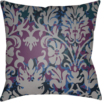 Moody Damask Pillow - 30083 by Livabliss. Made from front: 100% polyester, back: 100% polyester in a cottage & farmhouse style.
