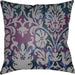 Moody Damask Pillow - 30083 by Livabliss. Made from front: 100% polyester, back: 100% polyester in a cottage & farmhouse style.