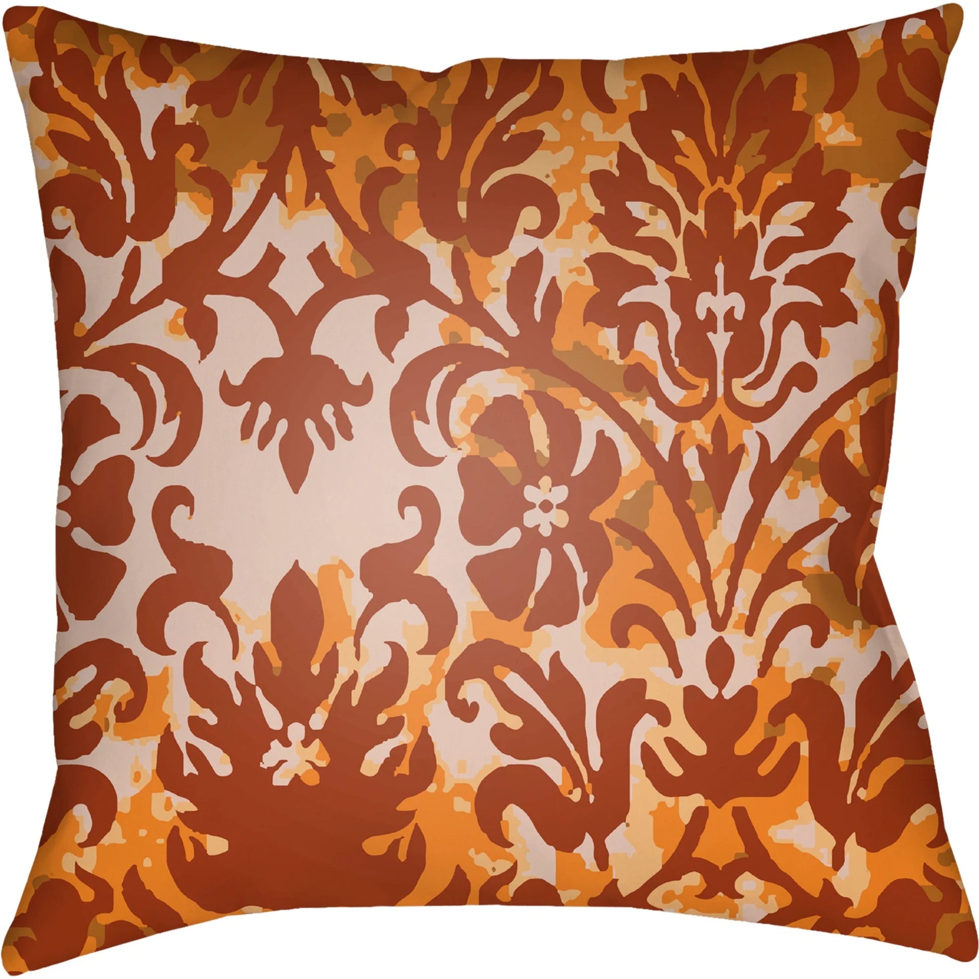 Moody Damask Pillow - 30083 by Livabliss. Made from front: 100% polyester, back: 100% polyester in a cottage & farmhouse style.