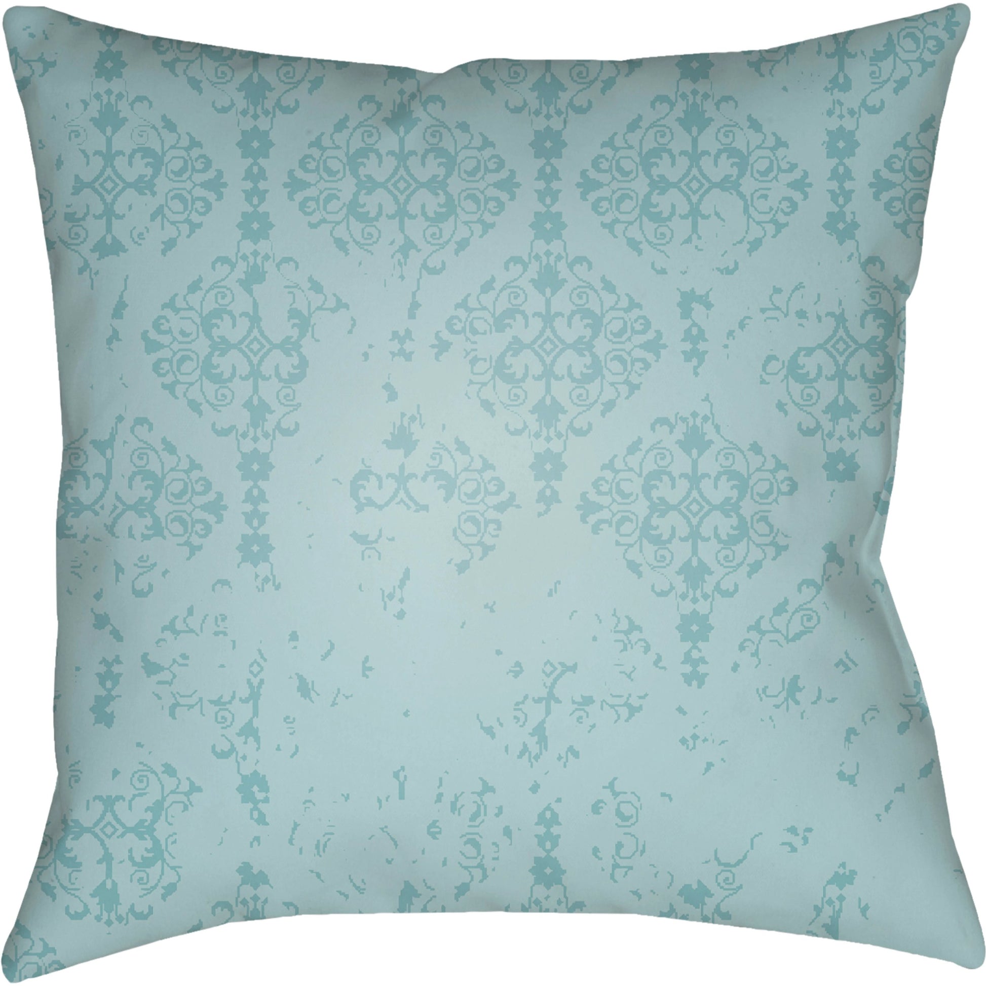 Moody Damask Pillow - 30083 by Livabliss. Made from front: 100% polyester, back: 100% polyester in a cottage & farmhouse style.
