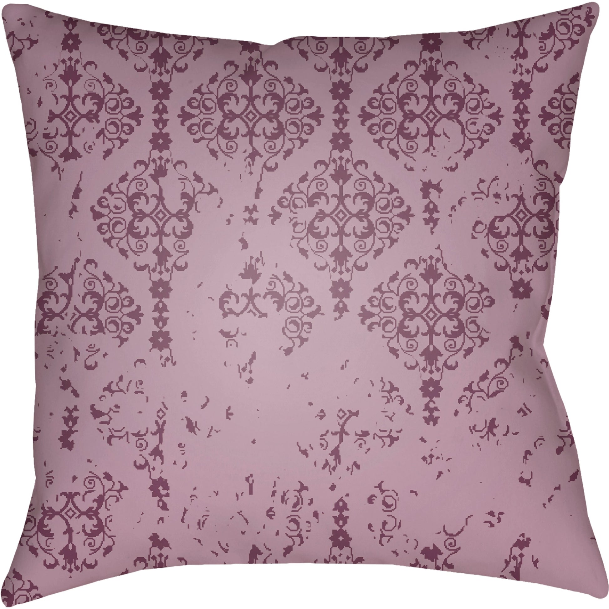 Moody Damask Pillow - 30083 by Livabliss. Made from front: 100% polyester, back: 100% polyester in a cottage & farmhouse style.