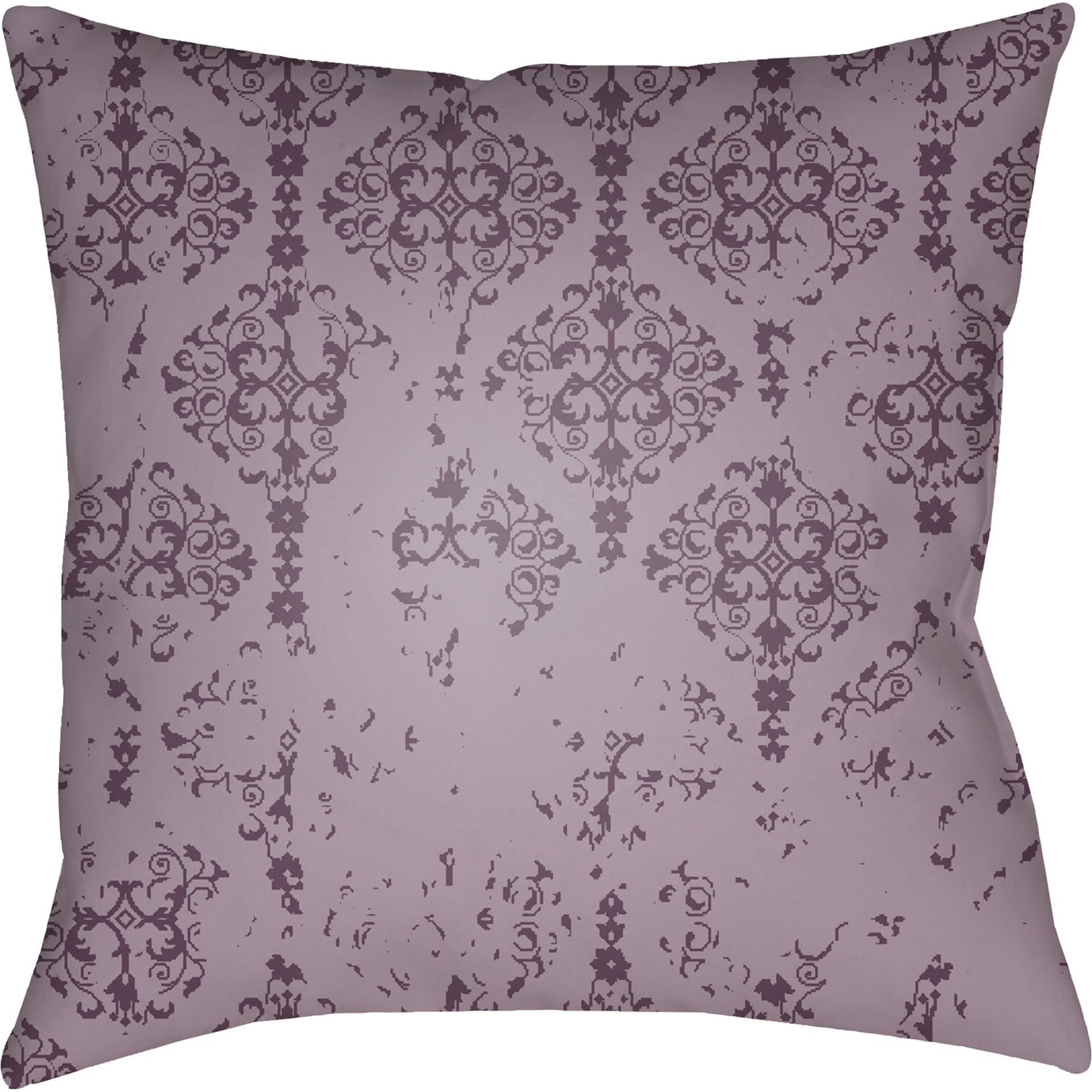 Moody Damask Pillow - 30083 by Livabliss. Made from front: 100% polyester, back: 100% polyester in a cottage & farmhouse style.
