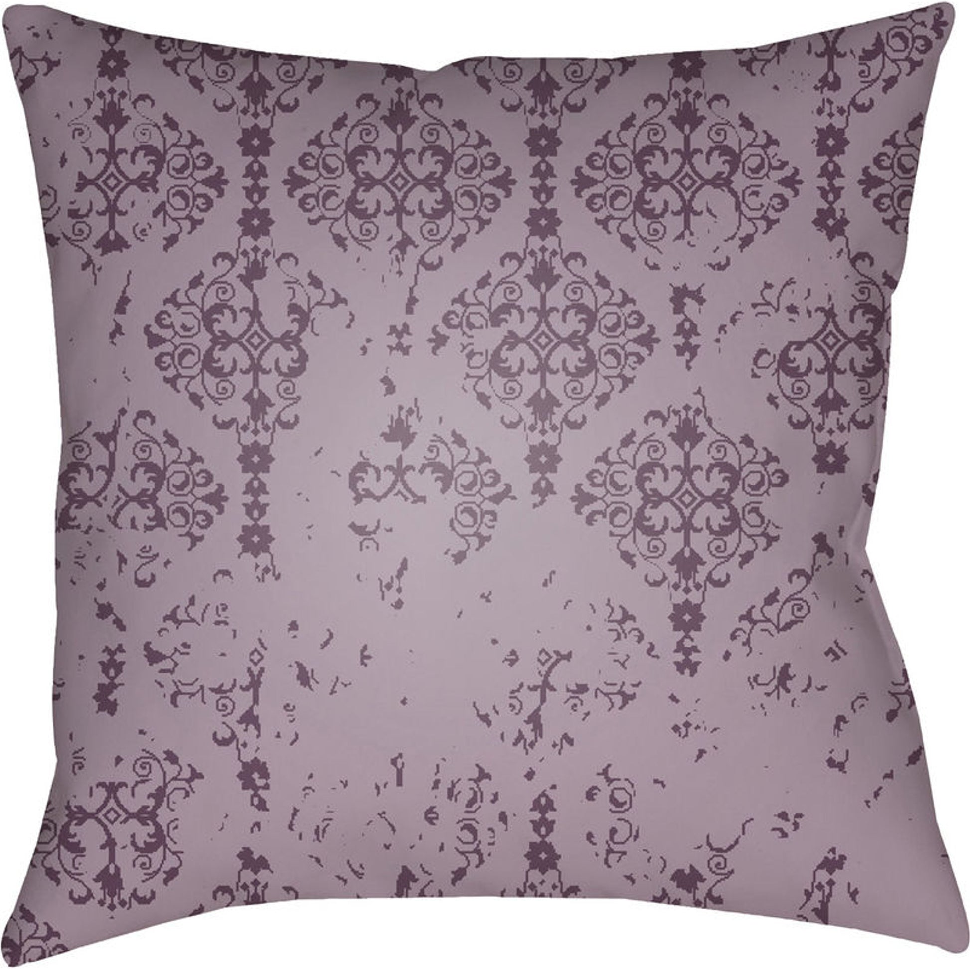 Moody Damask Pillow - 30083 by Livabliss. Made from front: 100% polyester, back: 100% polyester in a cottage & farmhouse style.