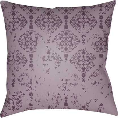 Moody Damask Pillow - 30083 by Livabliss. Made from front: 100% polyester, back: 100% polyester in a cottage & farmhouse style.