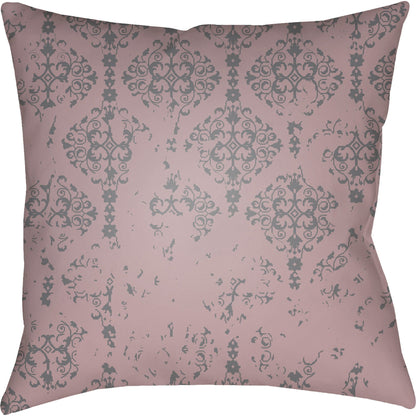 Moody Damask Pillow - 30083 by Livabliss. Made from front: 100% polyester, back: 100% polyester in a cottage & farmhouse style.