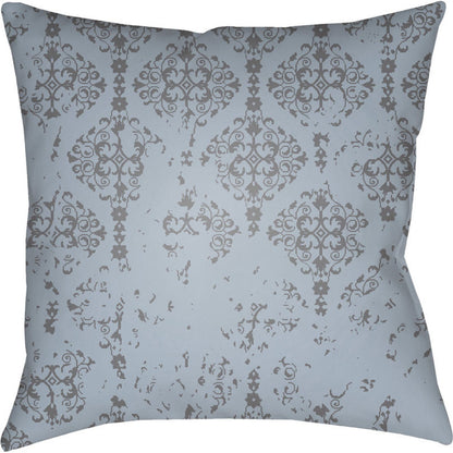 Moody Damask Pillow - 30083 by Livabliss. Made from front: 100% polyester, back: 100% polyester in a cottage & farmhouse style.