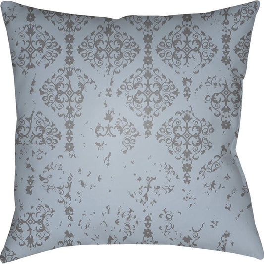 Moody Damask Pillow - 30083 by Livabliss. Made from front: 100% polyester, back: 100% polyester in a cottage & farmhouse style.