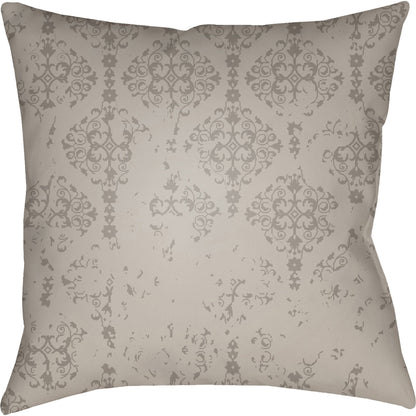 Moody Damask Pillow - 30083 by Livabliss. Made from front: 100% polyester, back: 100% polyester in a cottage & farmhouse style.