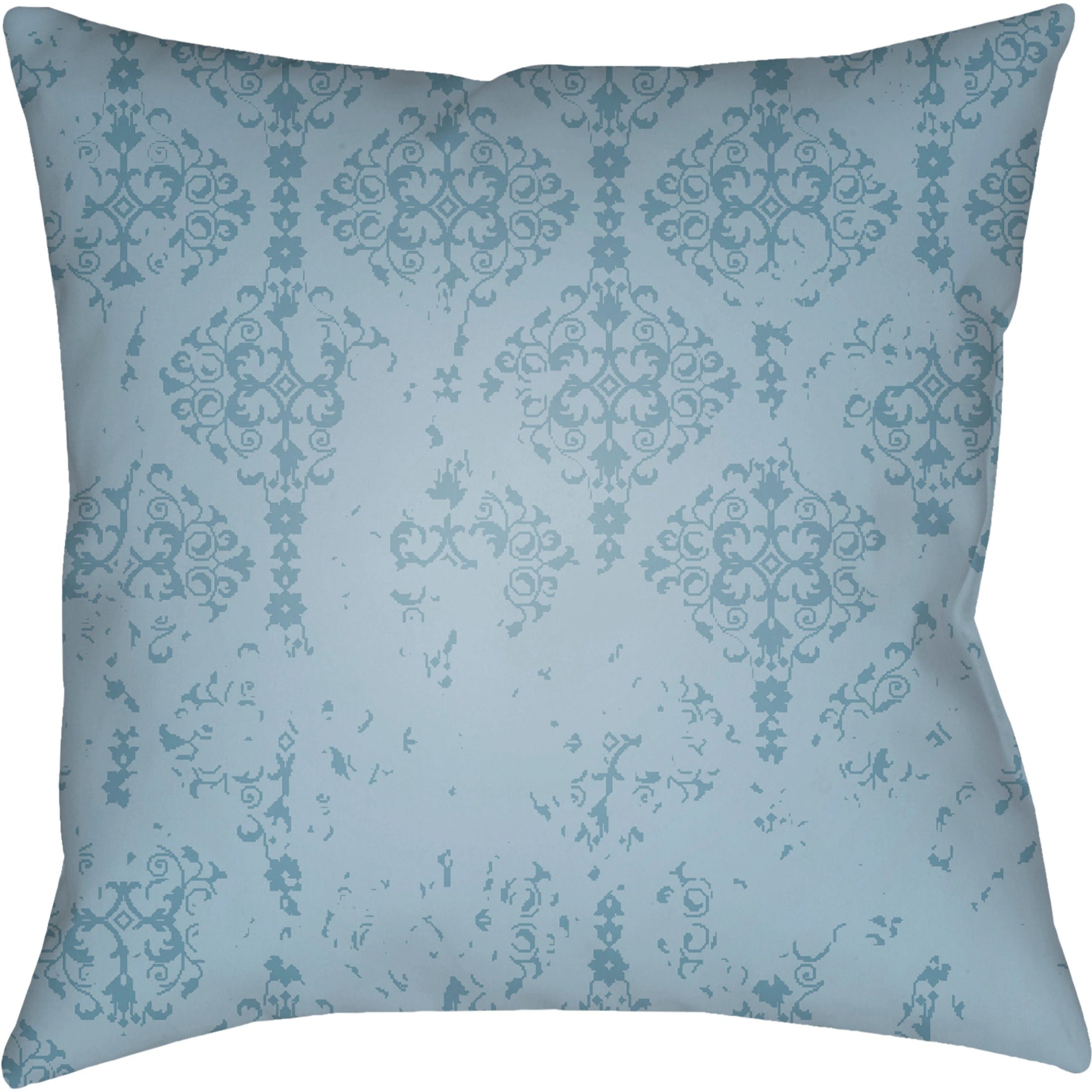 Moody Damask Pillow - 30083 by Livabliss. Made from front: 100% polyester, back: 100% polyester in a cottage & farmhouse style.