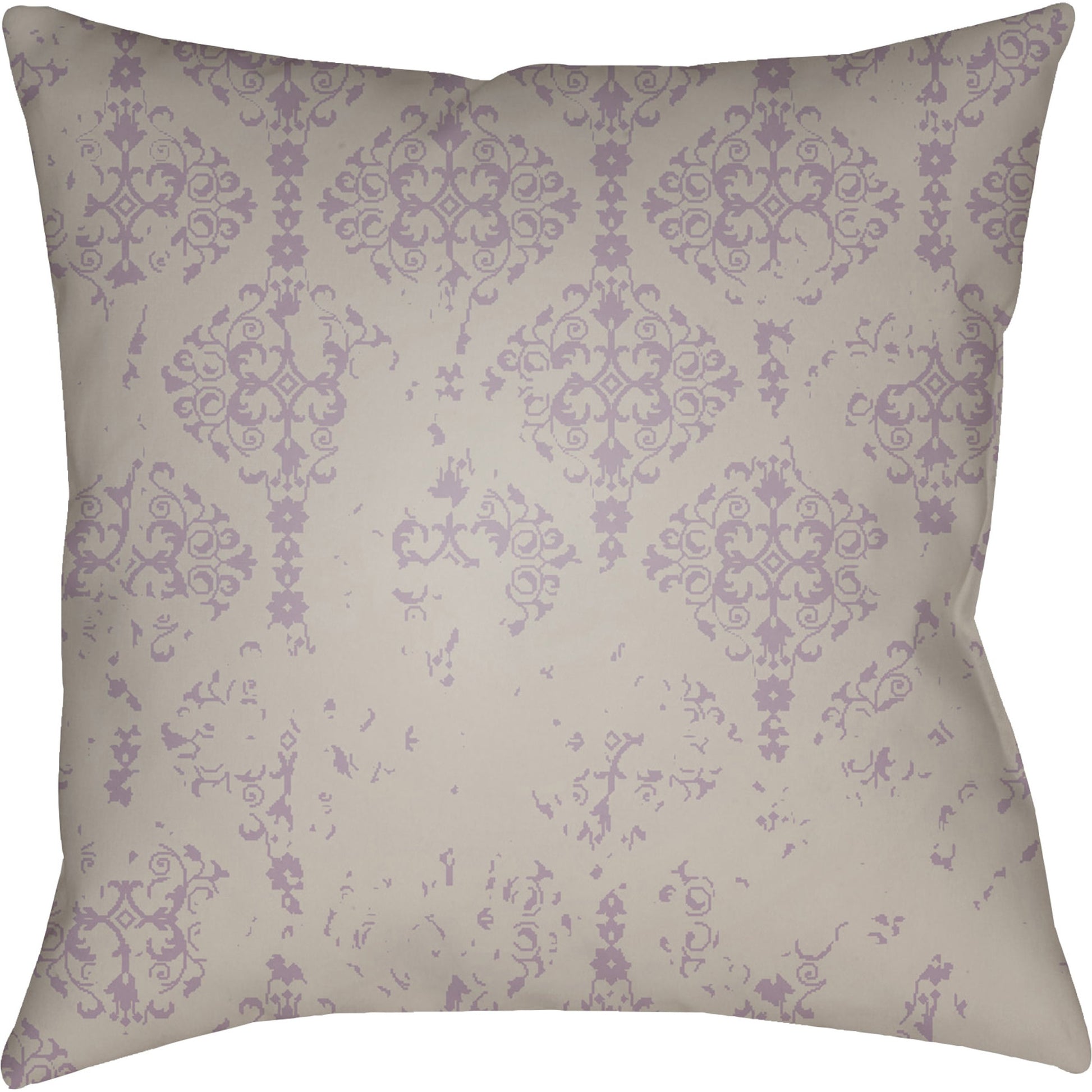 Moody Damask Pillow - 30083 by Livabliss. Made from front: 100% polyester, back: 100% polyester in a cottage & farmhouse style.