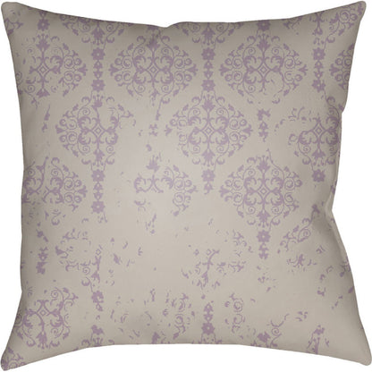 Moody Damask Pillow - 30083 by Livabliss. Made from front: 100% polyester, back: 100% polyester in a cottage & farmhouse style.