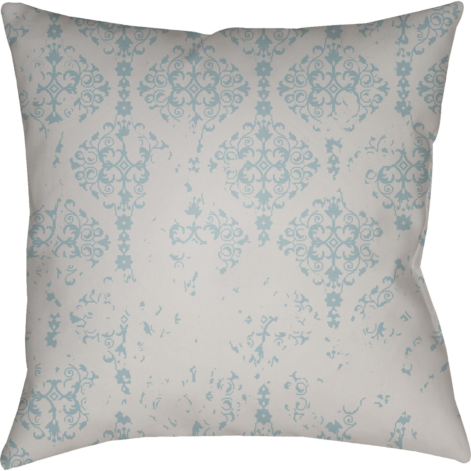 Moody Damask Pillow - 30083 by Livabliss. Made from front: 100% polyester, back: 100% polyester in a cottage & farmhouse style.