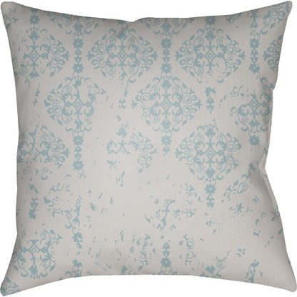 Moody Damask Pillow - 30083 by Livabliss. Made from front: 100% polyester, back: 100% polyester in a cottage & farmhouse style.