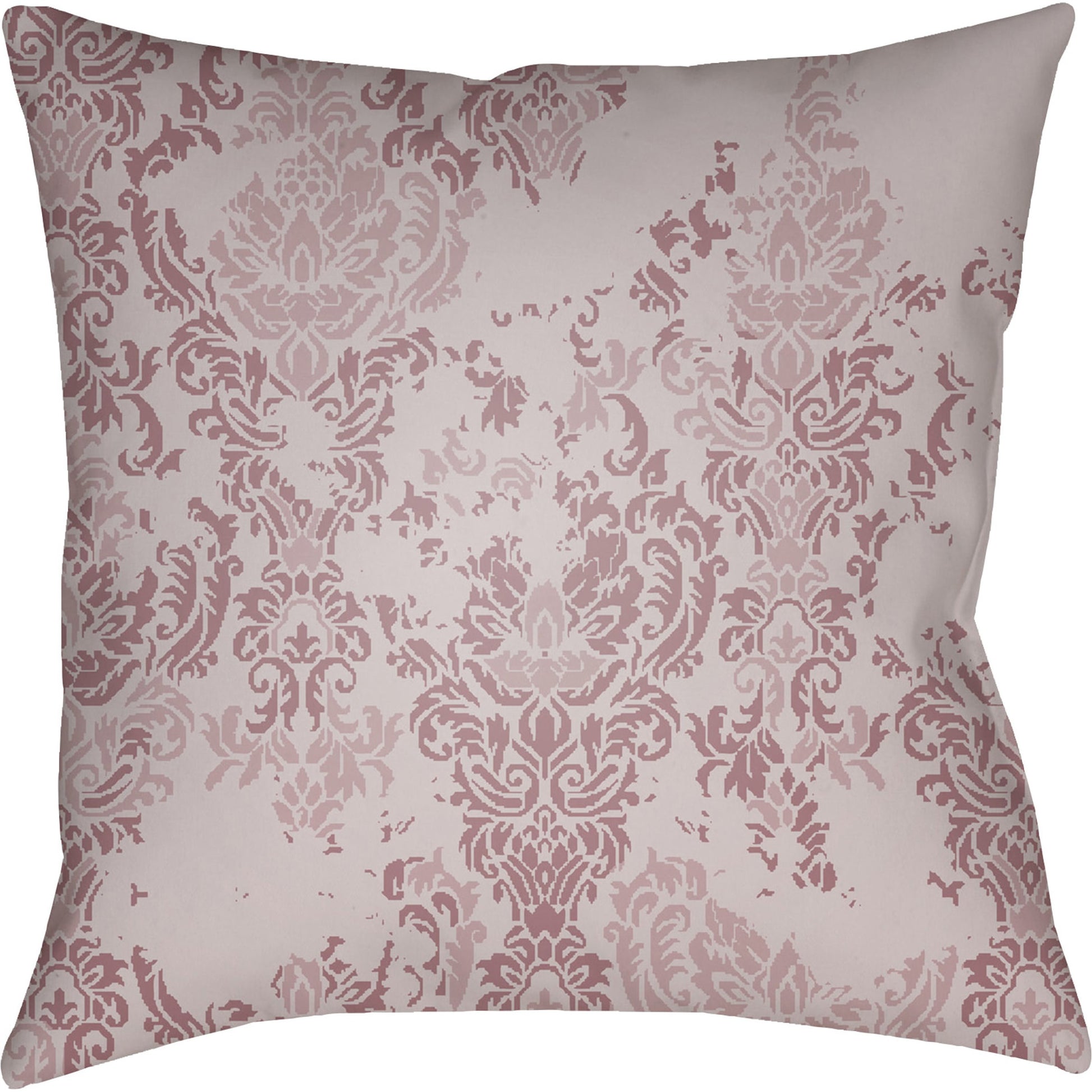 Moody Damask Pillow - 30083 by Livabliss. Made from front: 100% polyester, back: 100% polyester in a cottage & farmhouse style.
