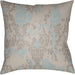 Moody Damask Pillow - 30083 by Livabliss. Made from front: 100% polyester, back: 100% polyester in a cottage & farmhouse style.