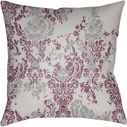 Moody Damask Pillow - 30083 by Livabliss. Made from front: 100% polyester, back: 100% polyester in a cottage & farmhouse style.
