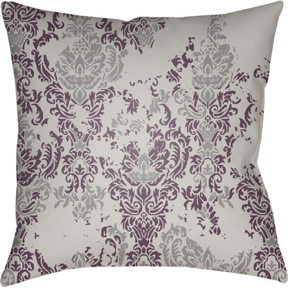 Moody Damask Pillow - 30083 by Livabliss. Made from front: 100% polyester, back: 100% polyester in a cottage & farmhouse style.