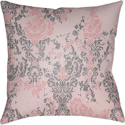 Moody Damask Pillow - 30083 by Livabliss. Made from front: 100% polyester, back: 100% polyester in a cottage & farmhouse style.