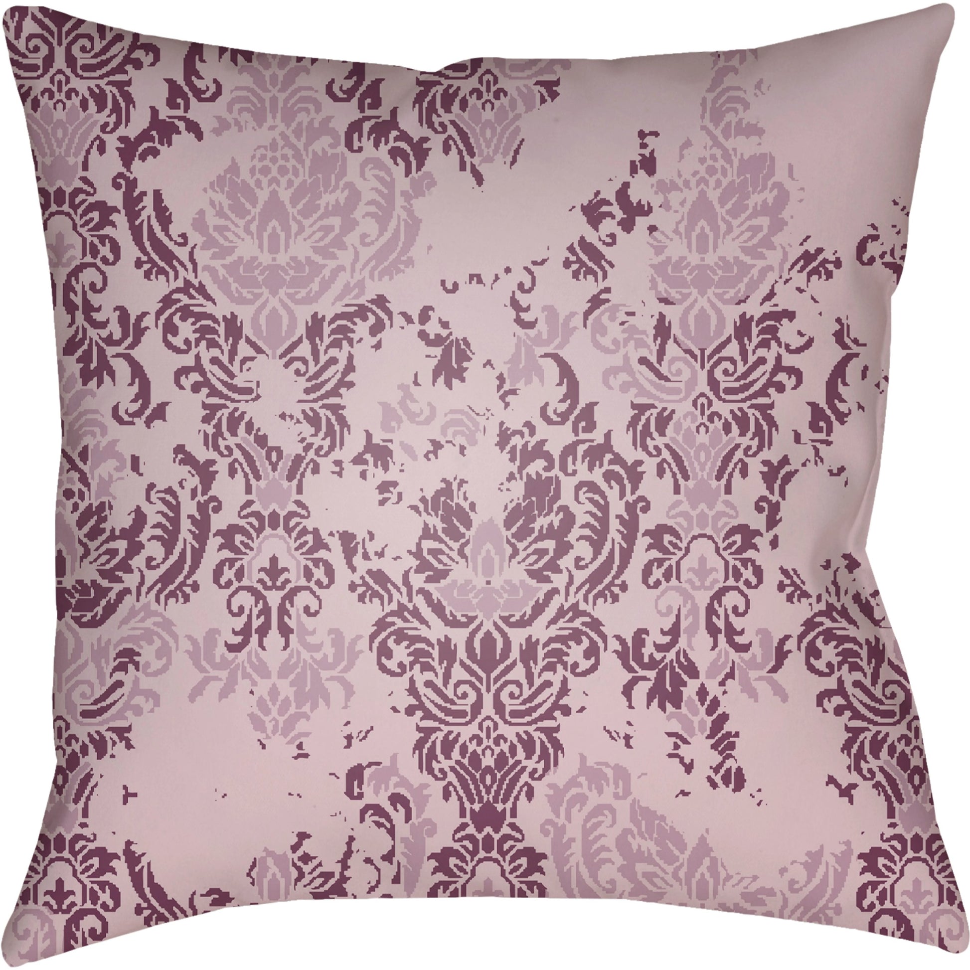 Moody Damask Pillow - 30083 by Livabliss. Made from front: 100% polyester, back: 100% polyester in a cottage & farmhouse style.